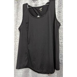Old Navy Solid Black‎ Tank Womeny2xl